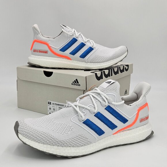 Adidas Ultraboost 1.0 LCFP Men's Sneakers White Bright Royal IE8304 Size 10 NEW - Picture 1 of 12